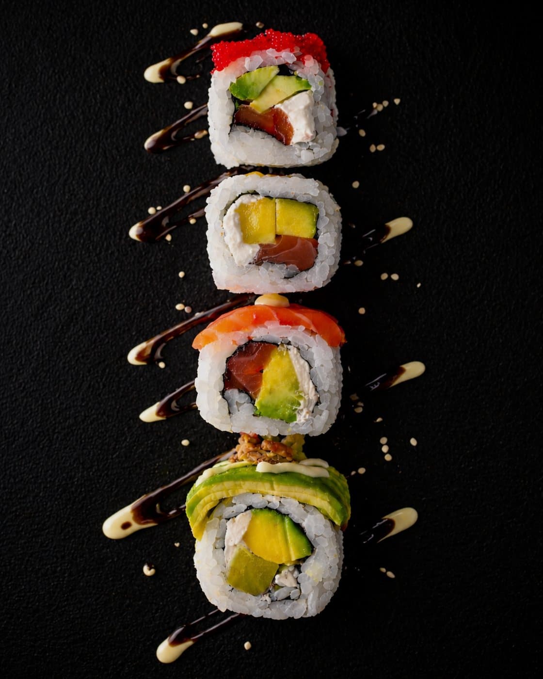Uramaki rolky